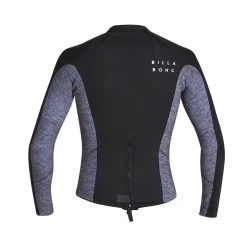 Billabong Top 2mm Absolute Comp Manches Longues Heather Grey -Plongée Soldes billabong top 2mm absolute comp manches longues heather grey 2