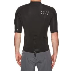 Billabong Top 2mm Absolute Manches Courtes Black Silver -Plongée Soldes billabong top 2mm absolute manches courtes black silver 2