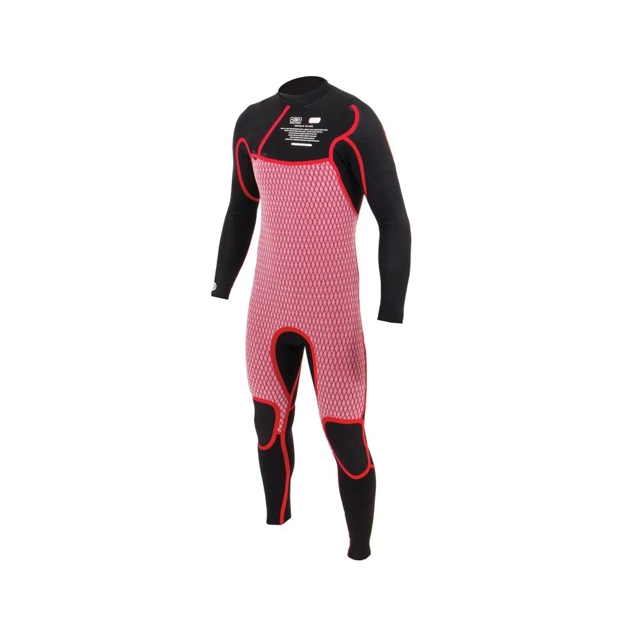 Combinaison Double Black 4/3mm Chest Zip Ocean & Earth - Black 5 Combinaison Double Black 4/3mm Chest Zip Ocean & Earth - Black – Image 5