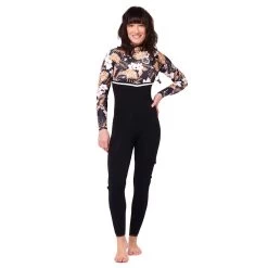 Combinaison Femme Rip Curl E-Bomb 3/2 Mm Zip Free - Black Gold 8 Combinaison Femme Rip Curl E-Bomb 3/2 Mm Zip Free - Black Gold -Plongée Soldes combinaison femme rip curl e bomb 32 mm zip free black gold 2