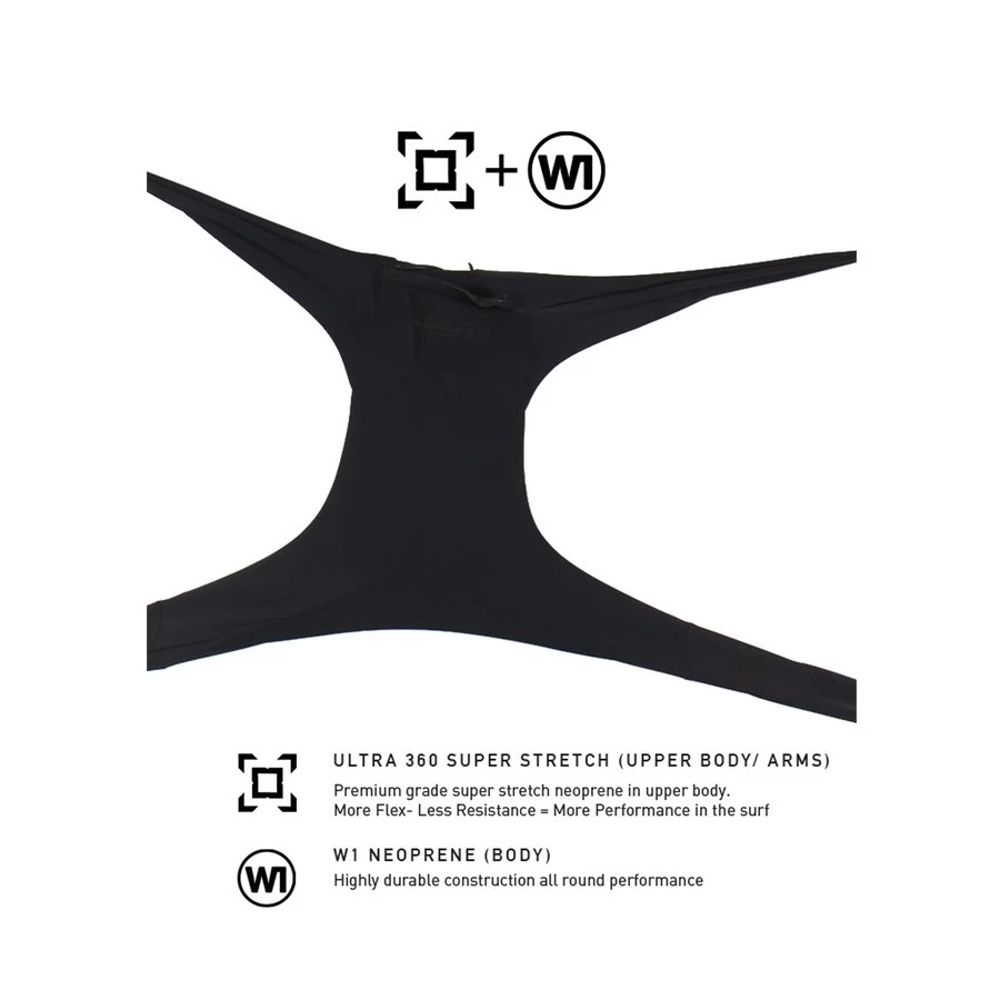 Combinaison Homme Ocean & Earth Free-Flex Steamer Back Zip 3/2 Mm 5 Combinaison Homme Ocean & Earth Free-Flex Steamer Back Zip 3/2 Mm – Image 5