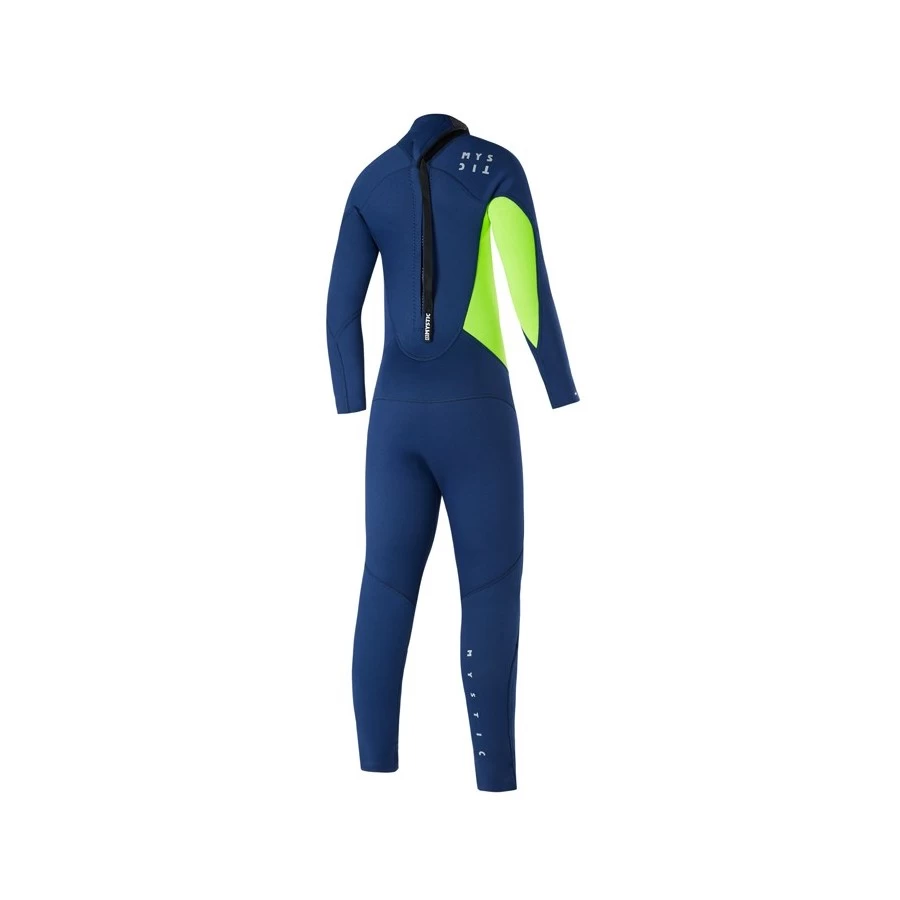 Combinaison Junior Mystic Star Fullsuit 3/2 Mm BZip - Night Blue 2 Combinaison Junior Mystic Star Fullsuit 3/2 Mm BZip - Night Blue – Image 2
