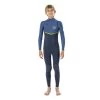 Combinaison Junior Rip Curl Flashbomb 4/3 Chest Zip Blue