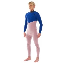 Combinaison Junior Rip Curl Flashbomb 4/3 Zip Free Navy/Red -Plongée Soldes combinaison junior rip curl flashbomb 43 zip free navyred 5