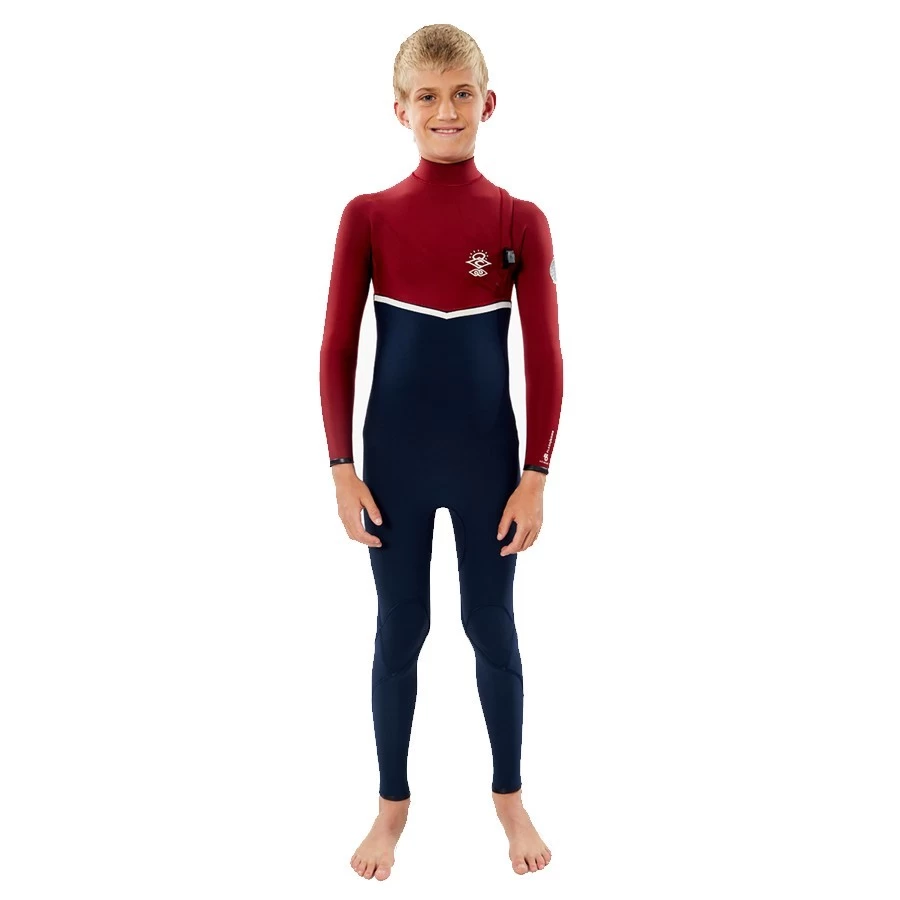 Plongée Soldes -Plongée Soldes combinaison junior rip curl flashbomb 43 zip free navyred