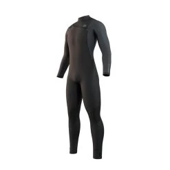 Combinaison Mystic Marshall Fullsuit 4/3 Mm Fzip - Black/Grey