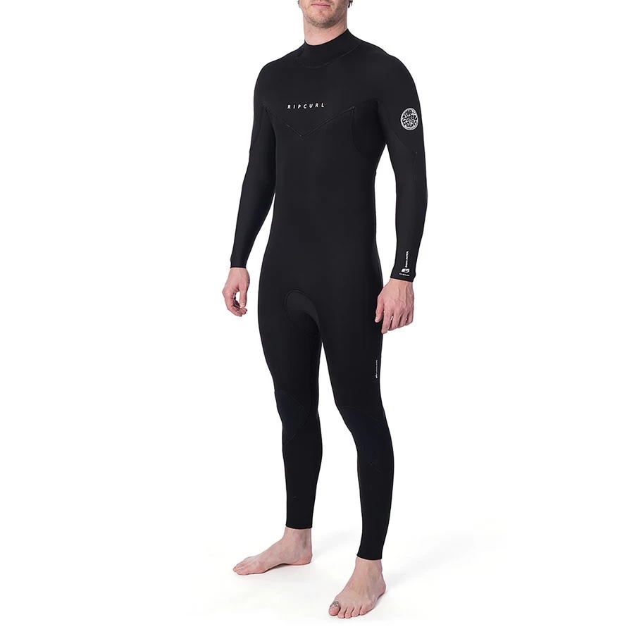 Combinaison Rip Curl Dawn Patrol 3/2 Back Zip Black 1 Combinaison Rip Curl Dawn Patrol 3/2 Back Zip Black