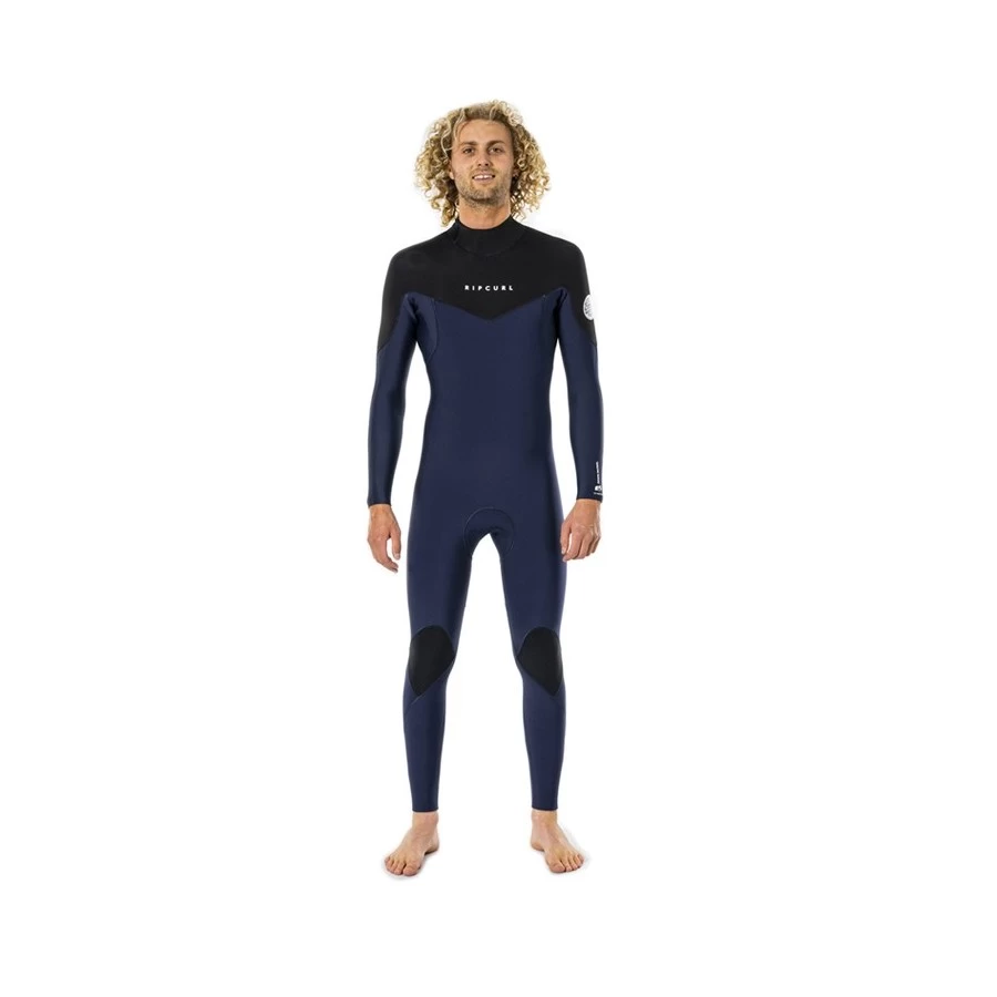 Combinaison Rip Curl Dawn Patrol 4/3 Back Zip - Navy 2 Combinaison Rip Curl Dawn Patrol 4/3 Back Zip - Navy – Image 2