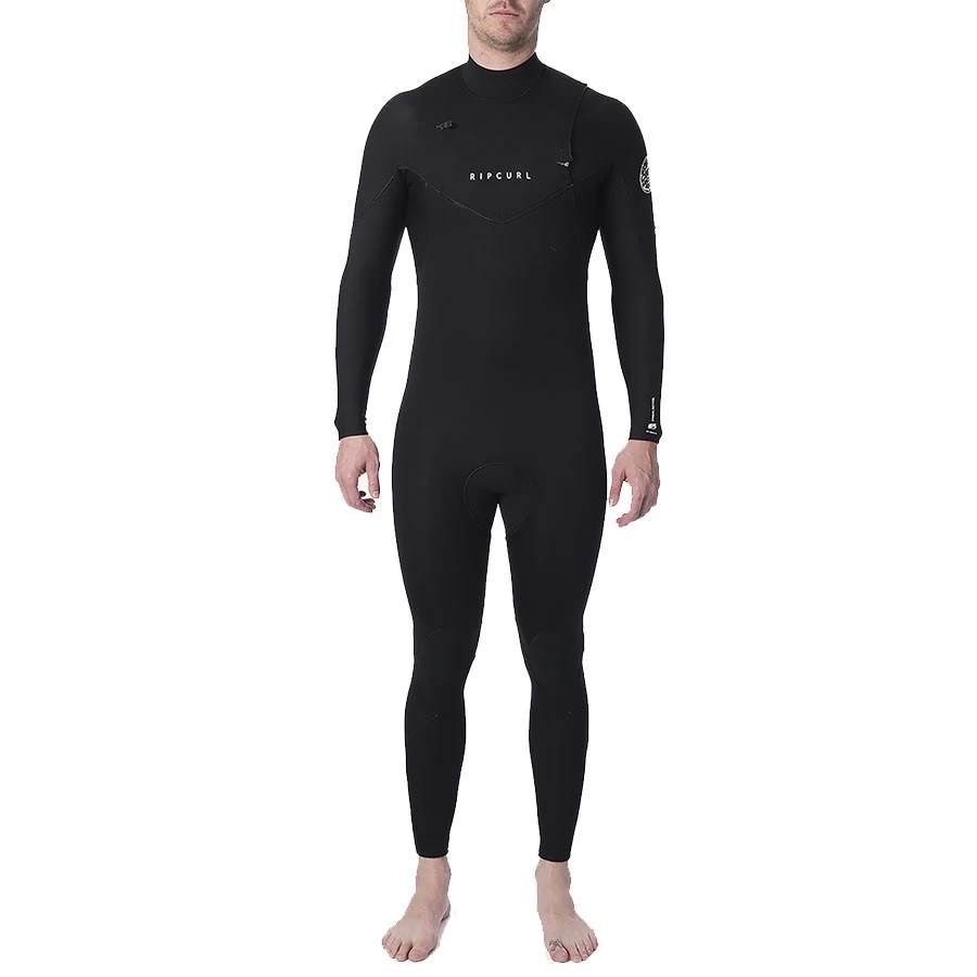 Combinaison Rip Curl Dawn Patrol Chest Zip 4/3 Black 2 Combinaison Rip Curl Dawn Patrol Chest Zip 4/3 Black – Image 2