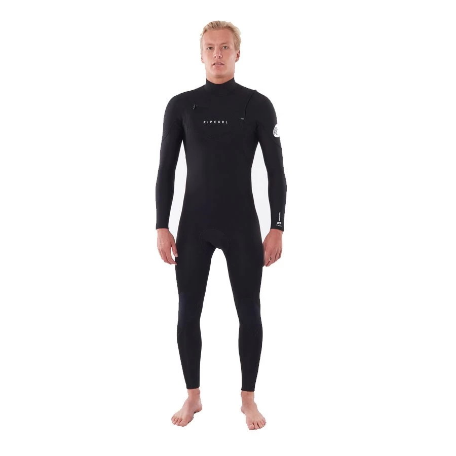 Combinaison Rip Curl Dawn Patrol Perf 4/3 Chest Zip Black 2 Combinaison Rip Curl Dawn Patrol Perf 4/3 Chest Zip Black – Image 2