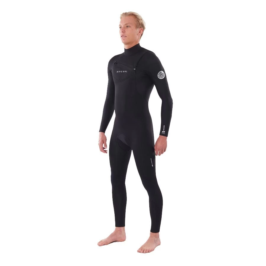 Combinaison Rip Curl Dawn Patrol Perf 4/3 Chest Zip Black 1 Combinaison Rip Curl Dawn Patrol Perf 4/3 Chest Zip Black