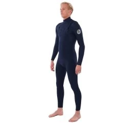 Combinaison Rip Curl Dawn Patrol Perf 4/3 Chest Zip Navy