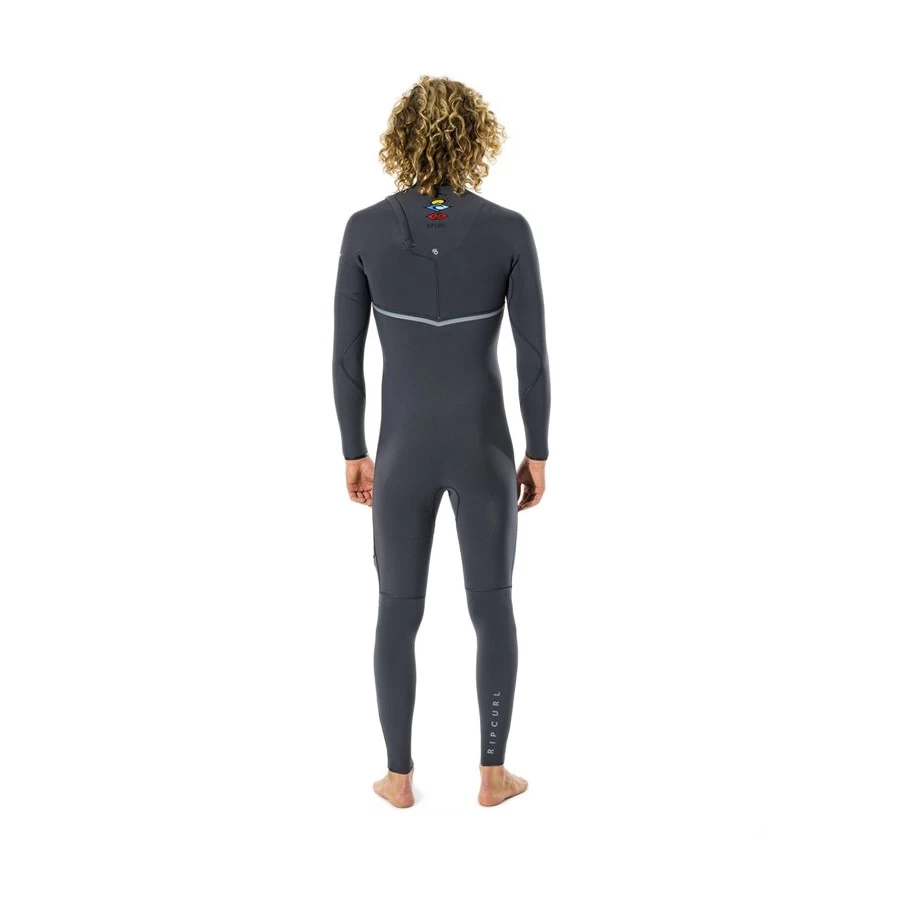 Combinaison Rip Curl E Bomb Searchers Zip Free 4/3 - Charcoal 2 Combinaison Rip Curl E Bomb Searchers Zip Free 4/3 - Charcoal – Image 2