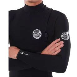 Combinaison Rip Curl E Bomb Zip Free 4/3 Black -Plongée Soldes combinaison rip curl e bomb zip free 43 black 3