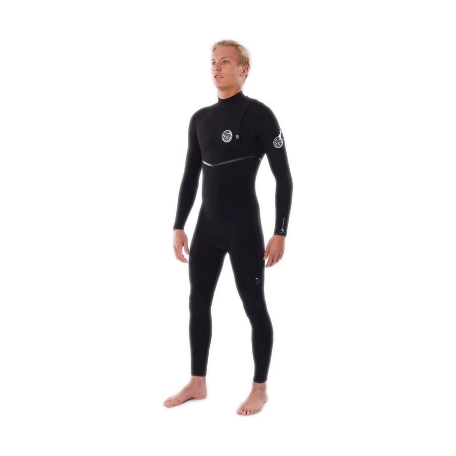 Combinaison Rip Curl FlashBomb 3/2 Zip Free - Black 1 Combinaison Rip Curl FlashBomb 3/2 Zip Free - Black