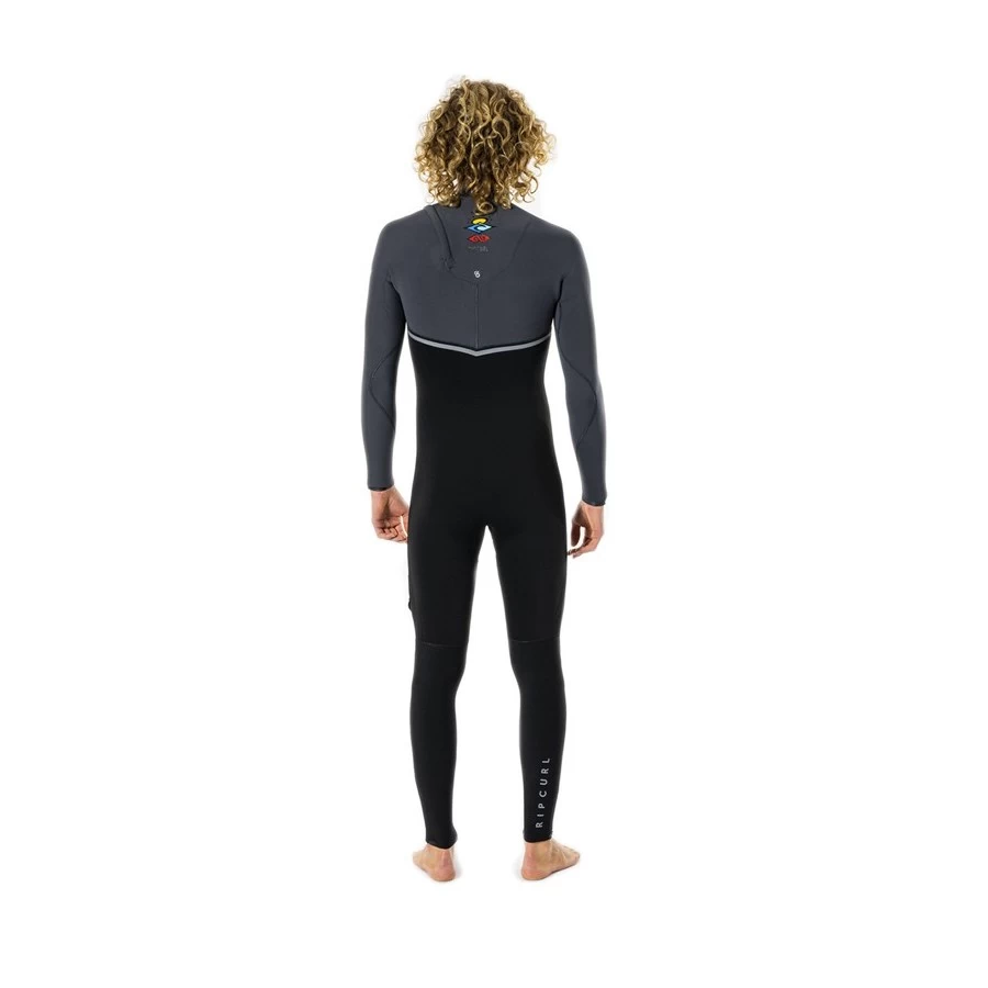 Combinaison Rip Curl FlashBomb Search 3/2 Zip Free - Charcoal 2 Combinaison Rip Curl FlashBomb Search 3/2 Zip Free - Charcoal – Image 2