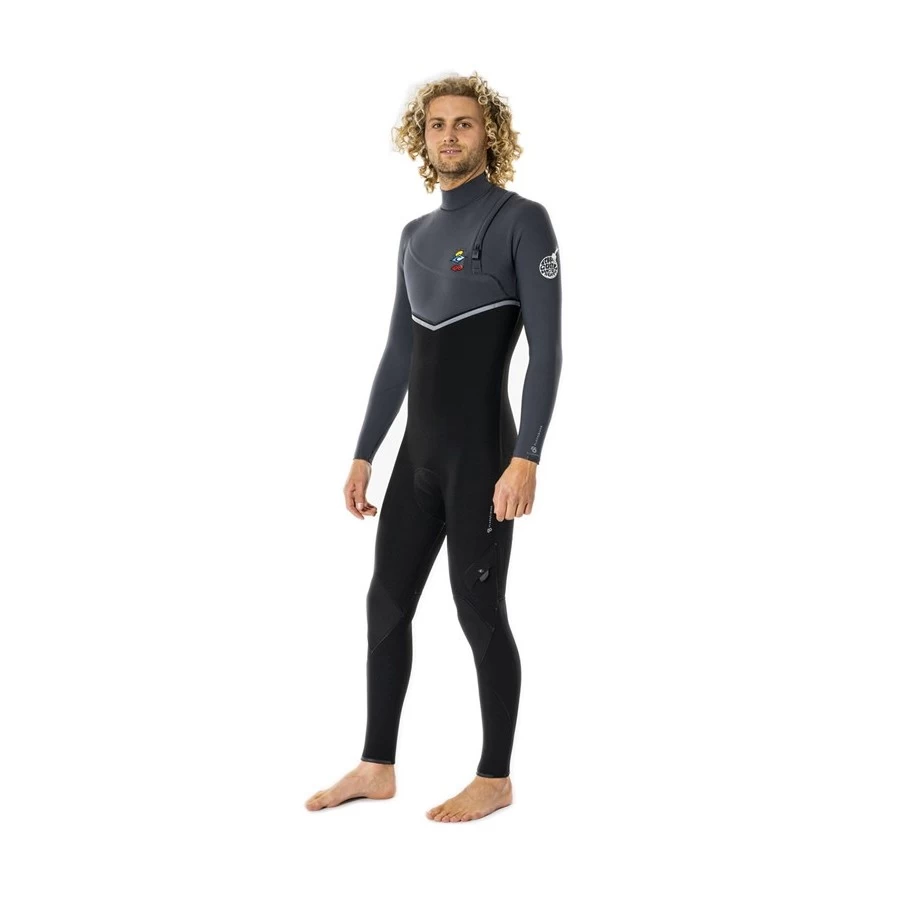Combinaison Rip Curl FlashBomb Search 3/2 Zip Free - Charcoal 1 Combinaison Rip Curl FlashBomb Search 3/2 Zip Free - Charcoal