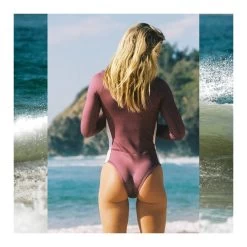 Combinaison Springsuit Wallien Nikki Van Dijk - Eternal Burgundy -Plongée Soldes combinaison springsuit wallien nikki van dijk eternal burgundy 3