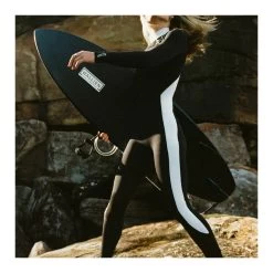 Combinaison Wallien Nikki Van Dijk 3/2 Mm - Retro Monochrome -Plongée Soldes combinaison wallien nikki van dijk 32 mm retro monochrome 7