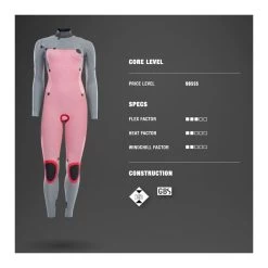 Ion Amaze Core 4/3mm Frontzip Steel Grey 9 Ion Amaze Core 4/3mm Frontzip Steel Grey -Plongée Soldes ion amaze core 43mm frontzip steel grey 3