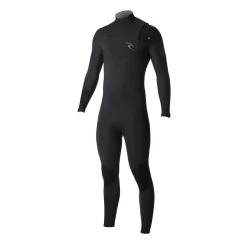 Rip Curl Dawn Patrol 3/2mm Chest Zip - Black