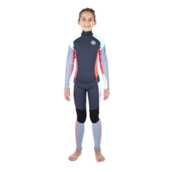 Rip Curl Junior Fille4/3 Dawn Patrol Back Zip Grise