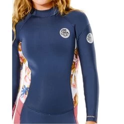 Rip Curl Junior Fille5/3 Dawn Patrol Back Zip Slate Rose -Plongée Soldes rip curl junior fille 43 dawn patrol back zip slate rose 2