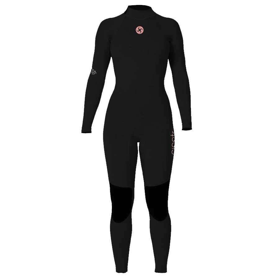 Sisstrevolutions 7 Seas 3/2 Backzipby Vissla - Black 3 Sisstrevolutions 7 Seas 3/2 Backzipby Vissla - Black – Image 3