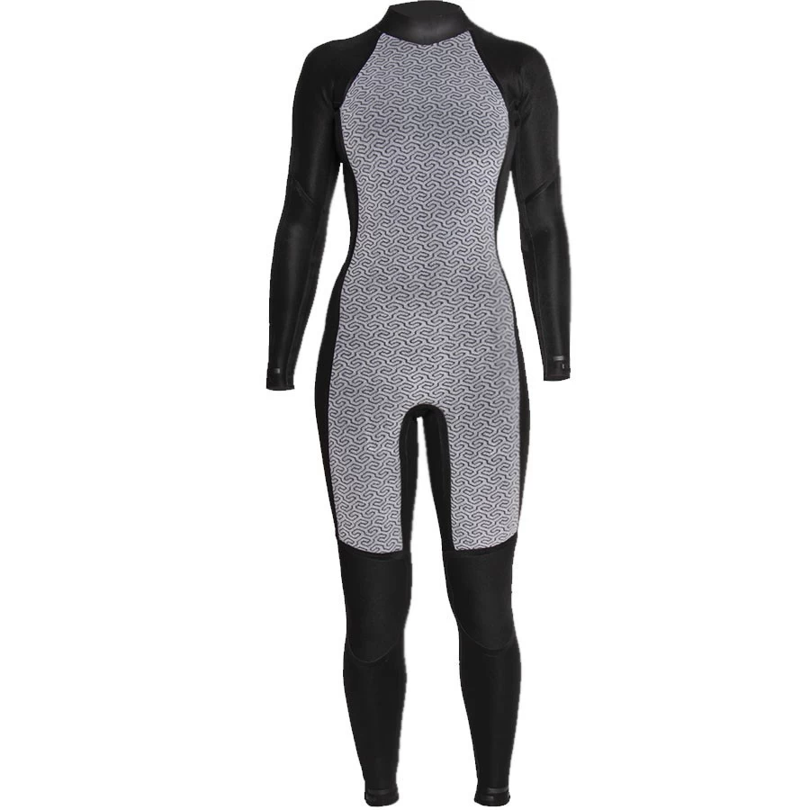 Sisstrevolutions 7 Seas 3/2 Backzipby Vissla - Black 4 Sisstrevolutions 7 Seas 3/2 Backzipby Vissla - Black – Image 4