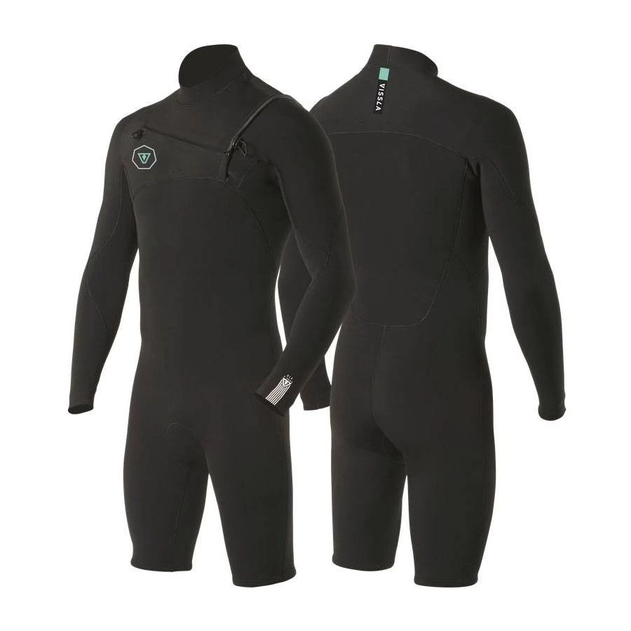 Vissla 7 Seas 2/2mm Long Sleeves - Black 3 Vissla 7 Seas 2/2mm Long Sleeves - Black – Image 3