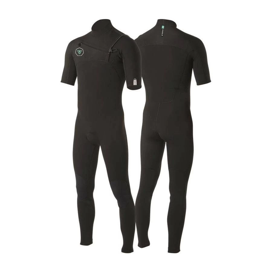 Vissla 7 Seas 2/2mm Short Sleeves - Black 2 Vissla 7 Seas 2/2mm Short Sleeves - Black – Image 2