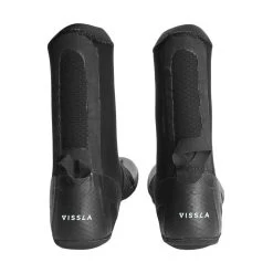 Vissla Chaussons High Seas 5mm Round Toe - Black -Plongée Soldes vissla chaussons high seas 5mm round toe black 2