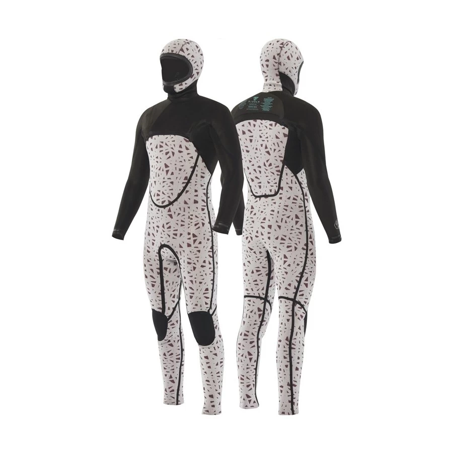 Vissla North Seas Hooded 5.5/4.5 Mm - Black 3 Vissla North Seas Hooded 5.5/4.5 Mm - Black – Image 3