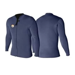 Vissla Top 2mm Solid Sets Front Zip - Night 5 Vissla Top 2mm Solid Sets Front Zip - Night -Plongée Soldes vissla top 2mm solid sets front zip night 2
